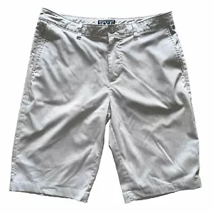 Rye by Hawker Rye Shorts Men's Size 33x11.5 Light Gray Zip Fly Lightweight - Picture 1 of 8