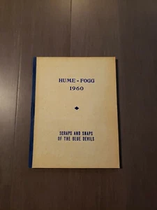 1960 HUME FOGG TECH Scraps and Snaps of the Blue Devils - Nashville Tennessee  - Imagen 1 de 2