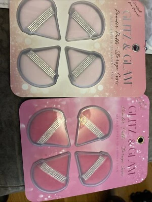 Juego de 2 paquetes de 2 estuches de almacenamiento y soplos de polvo Glitz And Glam (8 en total) Foto 1 de 2
