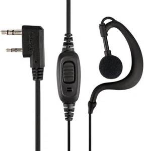 Retevis Two Way Radio Earpiece + Mic Single Wire Earhook Headset for Baofeng - Picture 1 of 8
