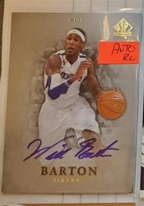 WILL BARTON 2012-13 SP Authentic Rookie RC Auto TRAILBLAZERS - Picture 1 of 1