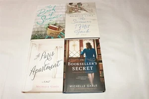 LOT OF 4 MICHELLE GABLE BOOKS - Paris Apartment/Book Of Summer/Met Jack HB/DJ - Imagen 1 de 1