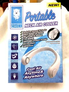 Stay Cool Anywhere! Northern Chill Portable Neck Air Cooler - Quiet & Powerful! - Picture 1 of 4