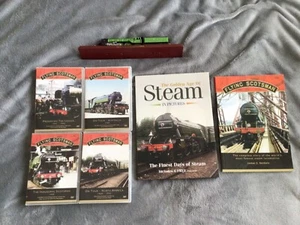 flying scotsman dvd x 4 + 2 books + model train - Picture 1 of 5