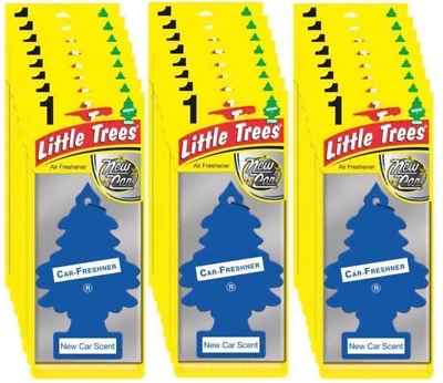 LITTLE TREE'S Refrescante de aire 24 x Magic Tree nuevo aroma para automóvil árboles pequeños automóvil hogar