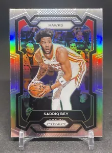 Saddiq Bey 2023-24 Panini Prizm Silver Prizm #213 Atlanta Hawks - Bild 1 von 2