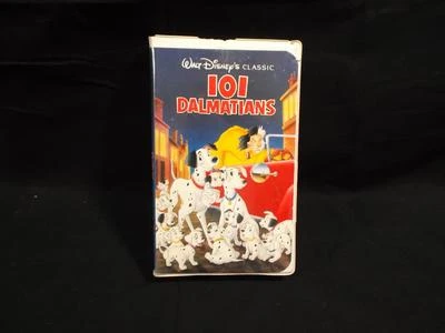 Walt Disney Black Diamond Classic Movie VHS 101 Dalmatians Rare Video Tape - Image 1 of 4