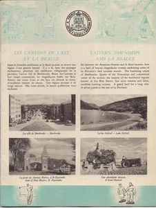 1950s Views/Images La Province de QUEBEC CANADA Pictorial Tour Souvenir Booklet - Picture 1 of 1