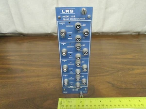LeCroy/LRS 321B Quad Discriminator NIM NIMBIN CAMAC Plugin All BNC Connectors - Picture 1 of 2