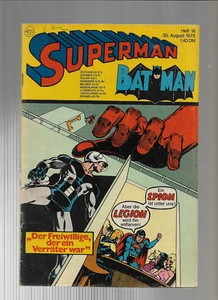 DC Comic - Superman - Batman Heft Nr. 18 von 1975 - Ehapa Verlag deutsch - Picture 1 of 1