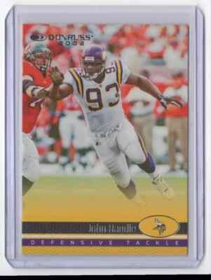 2022 Donruss Retro 2002 John Randle Minnesota Vikings #37 - Image 1 of 2