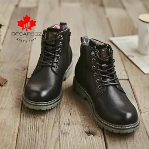 Botas de Hombre DESCARSDZ Nuevas en Caja Marrón y Negro Disponibles Talla 7 y 8 - Imagen 1 de 7