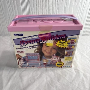 RARE! Vintage 1991 Tyco Super Blocks Dream Builders Ballet Class No.9 - Picture 1 of 8
