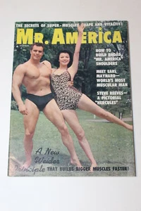 Mr. America Magazine October 1959 Billy Hill Pat McKillop Bodybuilding - Picture 1 of 2