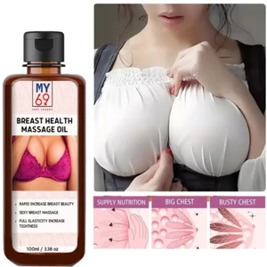 male-female BREAST ENHANCEMENT ENLARGEMENT OIL PERMANENT BREAST GROWTH FAST - Picture 1 of 10
