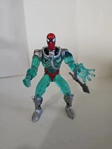 1997 Spider-Man Web Splashers Shark Trap Spidey ToyBiz Marvel Spiderman 5 Inch - Picture 1 of 4