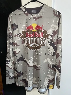 Camiseta de manga larga Troy Lee Designs Red Bull Rampage Sprint talla M Foto 1 de 4