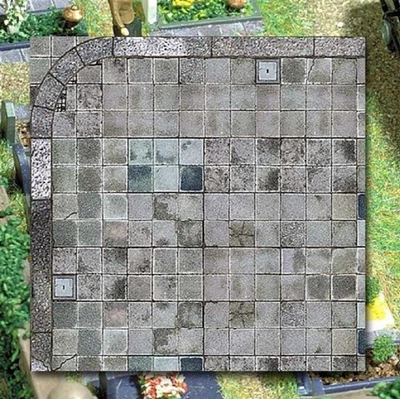 BUSCH 7418 (32,02€/m²) Gehwegplatten 2 Dekorplatten, 210 x 148 x 0,6 mm