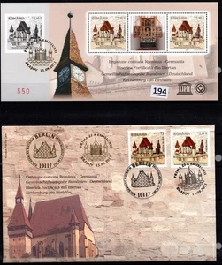 !! ROMANIA - MNH + FDC - ARCHITECTURE - CULTURE - 2011 - Picture 1 of 1