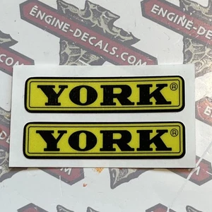 York Bullit Tornillo Calcomanía Tornos Más Grandes Herramienta Checa 2” Largo Bala Juego 2 - Imagen 1 de 1