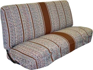 Universal Baja Saddle Blanket Bench Full Size Seat Cover Fits Ford, Brown - Picture 1 of 9