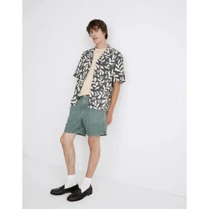 Madewell Pantaloncini Chino Sbiaditi Sole Uomo XXL Classico Cotone Canapa Tutti i Giorni Relax - Foto 1 di 15