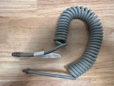 Physio Control Coiled NIBP Hose for LIFEPAK 15 & 35 - OEM 21300-008148 - Good - Image 1 of 2