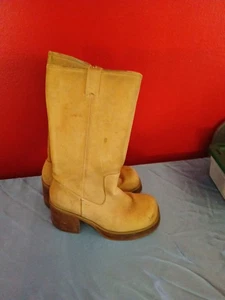 Frye Vintage Platform Boots - Picture 1 of 6