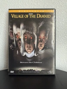 Village of the Damned DVD 1995 John Carpenter Widescreen w Original Insert - Imagen 1 de 4