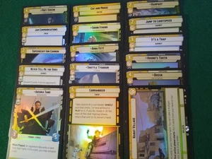 STAR WARS UNLIMITED JUMP TO LIGHTSPEED COMPLETE 58 CARD RARE/SPECIAL FOIL SET - Picture 1 of 5