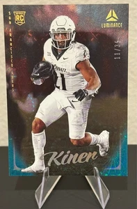 2025 Panini Luminance Corey Kiner - Rookie Luminance Teal /35 - 49ers (RC) - Picture 1 of 2