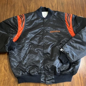 Chaqueta de satén vintage Cincinnati Bengals Starter Pro Line adulto XL - Imagen 1 de 14