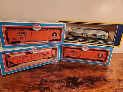 Vintage HO Train Car Lot New  Illinois ICG Rio Grande SOO Box Car Hopper Gondola - Image 1 of 4
