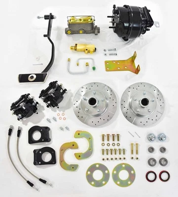 Ford Mustang 1967 1968 1969 1970 conversión de freno de disco delantero eléctrico nuevo con pedal  Foto 1 de 4