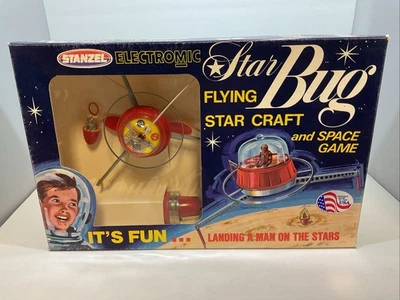 RARE Vintage 1960/70 's Stanzel Star Bug-flying Star Craft And Space Game - Image 1 of 4