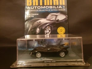 BATMAN AUTOMOBLIA #7 BATMAN # 575 DIECAST BATMOBILE EAGLEMOSS DC COMICS 3D - Picture 1 of 7