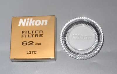 Exc++* NIKON 62mm L37C UV filter in box w/case - Image 1 of 4