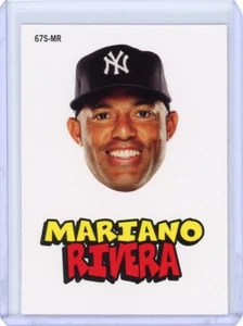 2012 TOPPS ARCHIVES MARIANO RIVERA STICKER 67S-MR NEW YORK YANKEES HOF SET BREAK - Picture 1 of 2