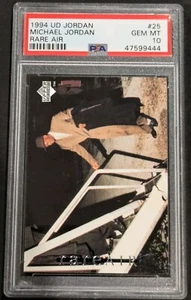 1994 UD Upper Deck RARE AIR Michael Jordan PSA 10 GEM MINT #25 (Pop-15) - Picture 1 of 4