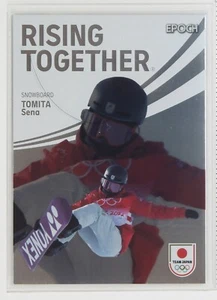 SENA TOMITA (SNOWBOARD) - ZIMOWI OLIMPIJCZYCY 2024 Holo Card "RISING TOGETHER" - Zdjęcie 1 z 3