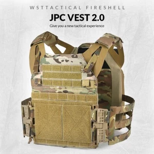 JPC2.0 Lightweight Tactical Vest 500D Matte Quick Release Protective Vest - Picture 1 of 35