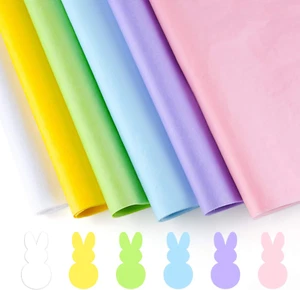60 Sheets Easter Tissue Paper Multicolor Gift Wrapping Paper Art Paper Crafts fo - Picture 1 of 7