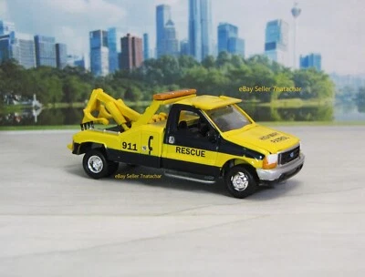Ford Wrecker Tow Truck Rig F450 Super Duty Recovery 1/64 Scale Model Limited Ed - Image 1 of 4