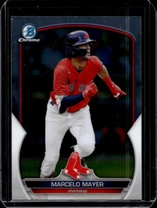 Marcelo Mayer 2023 Bowman Chrome Baseball - #BCP-107 - Boston Red Sox - Picture 1 of 2