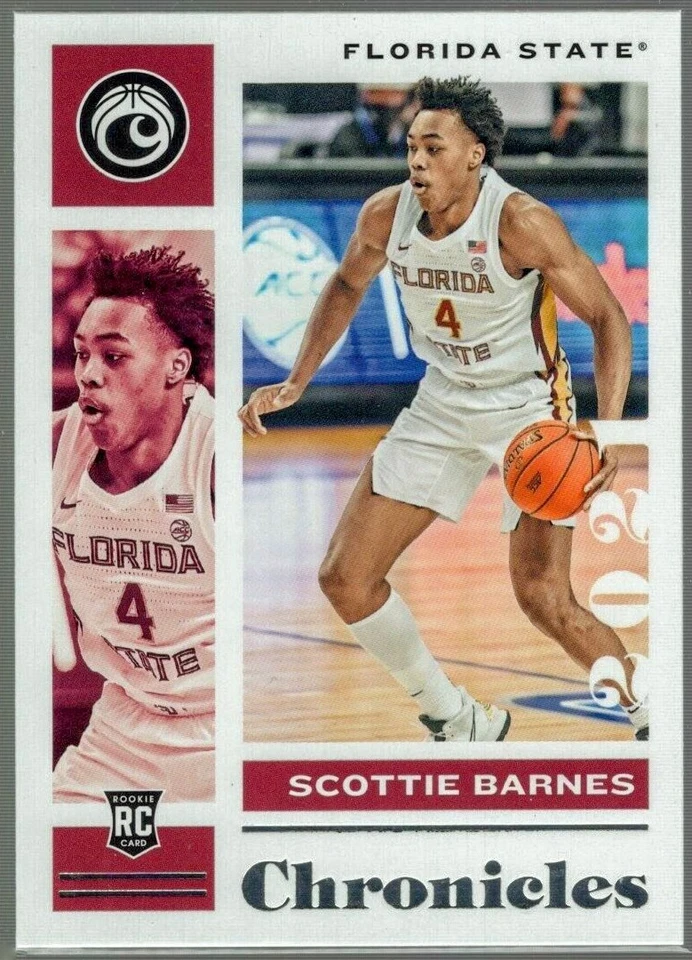 2021- 22 Scottie Barnes Panini Chronicles Draft Picks Rookie RC #7 - Image 1 of 1