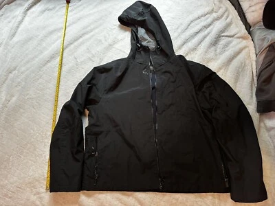 BANANA REPUBLIC Rain Jacket Black Men's Large - Image 1 of 4