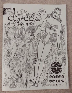 Dale Messick Cut-Outs and Coloring Book #2/Pin-Ups/Hobby Bunk Gloom Chaser - Picture 1 of 3