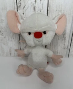 Vintage 1994 Dakin Animaniacs Pinky & the Brain Plush Pinky 10” The Brain 8” - Picture 1 of 16