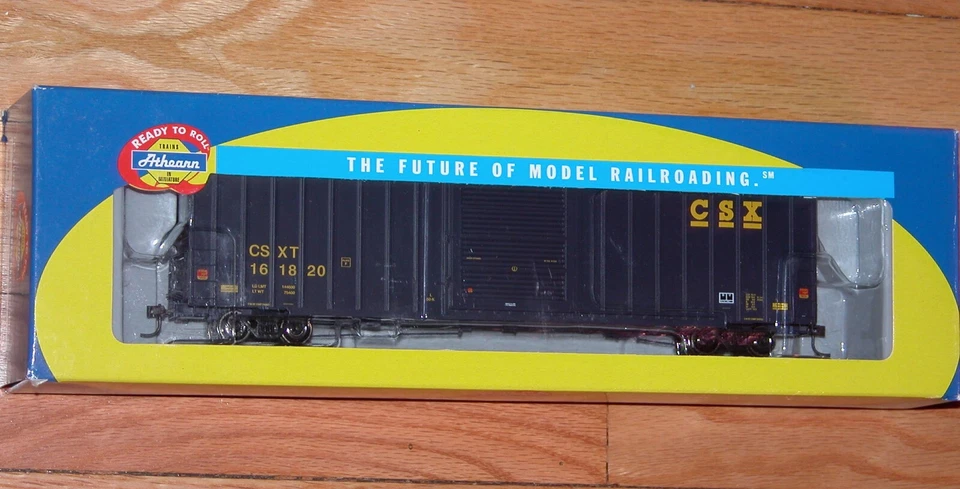 HO ATHEARN 96275 60' ICC BOX CAR CSX CSXT 161820 - Image 1 of 1
