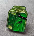 Lait vert sorcière extraterrestre chat émail collectionneur épingle revers bijoux cadeau